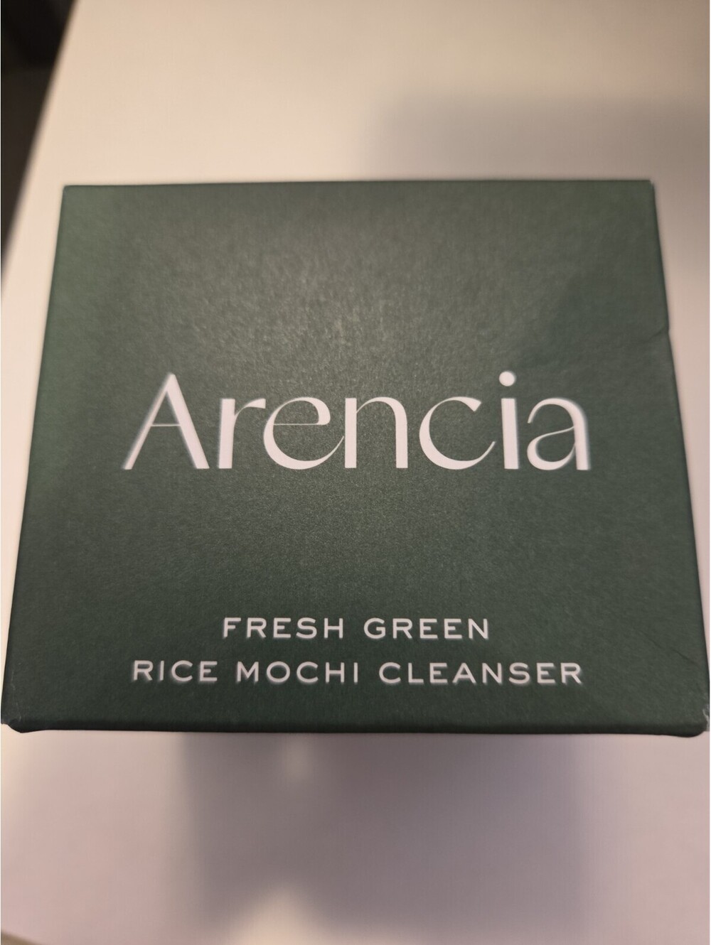 Arencia Fresh Green Rice Mochi Cleanser 120g 4.23oz Face Wash New Box 2028 Exp